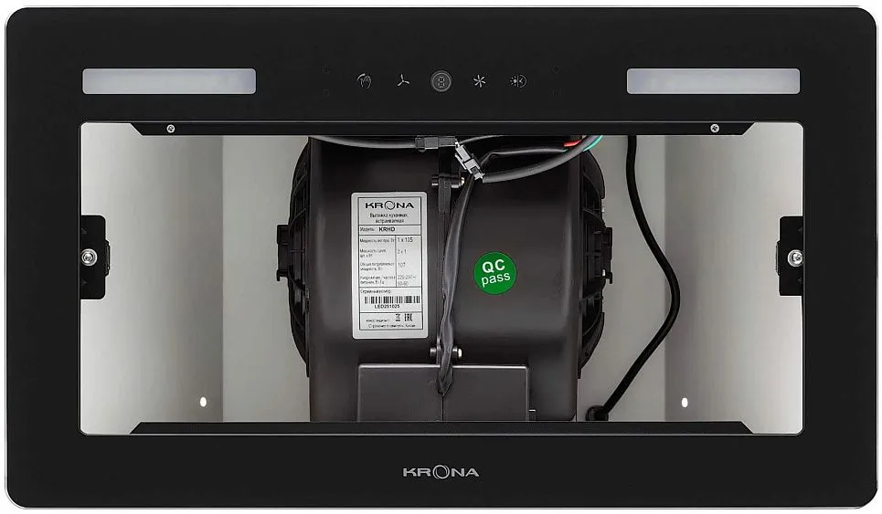 Вытяжка KRONA SVEN 600 black SGC