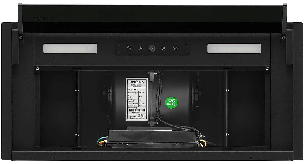 Вытяжка KRONA ISIDA 600 black SGC