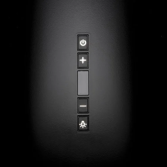 Вытяжка KONIGIN Illuvium W Black/Black Glass 35