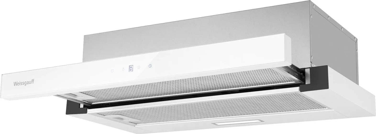 Вытяжка WEISSGAUFF TEL 600 2M Touch White Glass