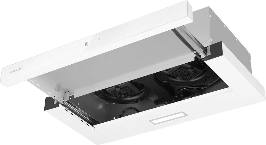Вытяжка WEISSGAUFF TEL 600 2M Touch White Glass