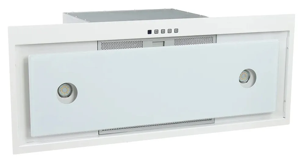 Вытяжка AKPO WK-10 Neva glass 80 белое стекло/нержавеющая сталь