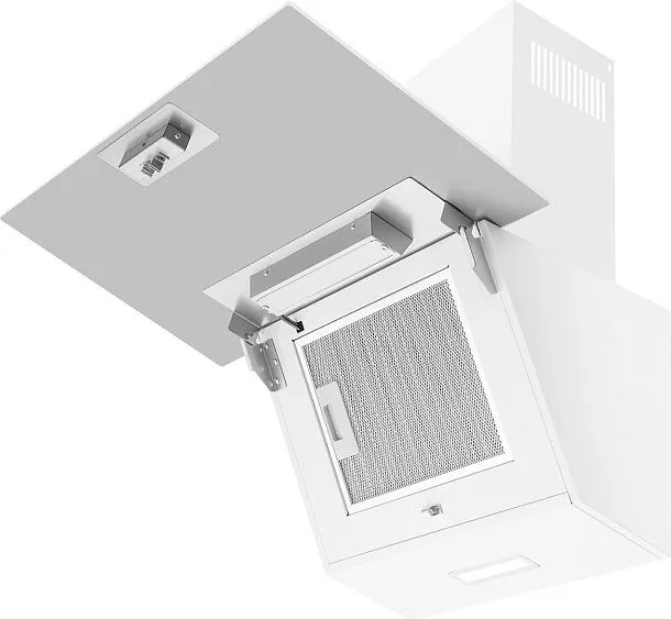 Вытяжка WEISSGAUFF Yota 600 Touch White Glass