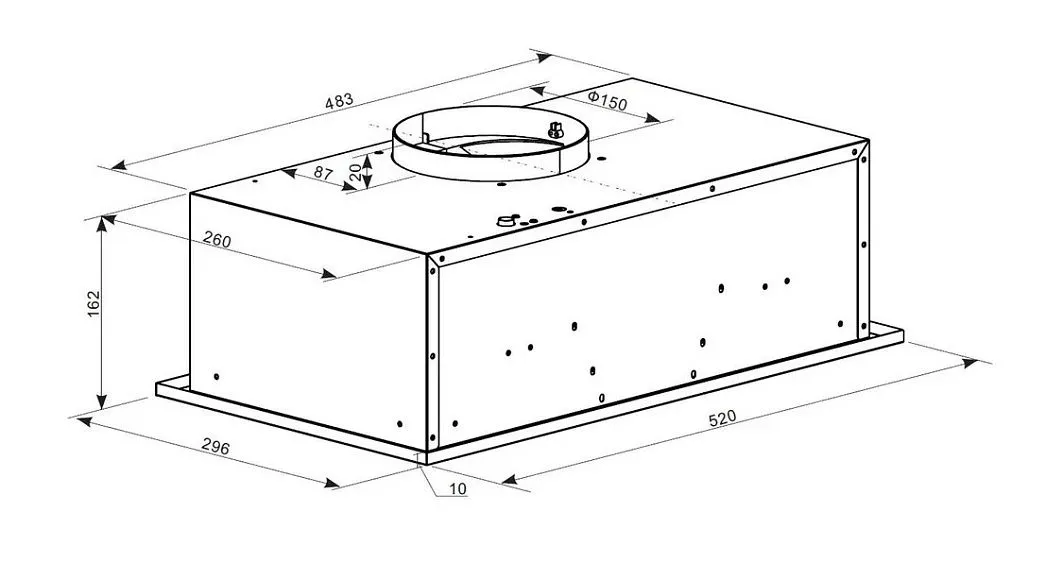 Вытяжка OASIS VM-52S