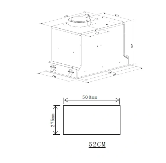 Вытяжка SCHAUB LORENZ SLD EY5237