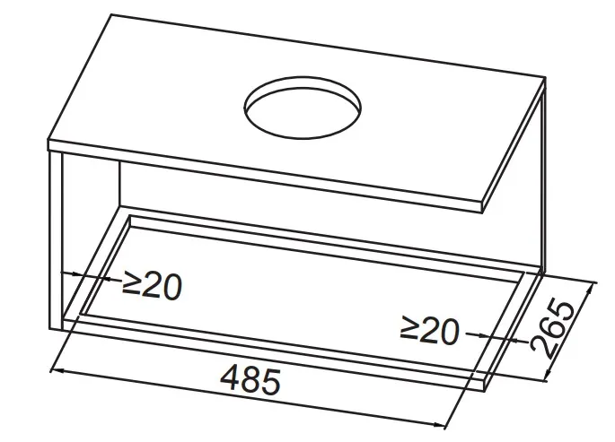 Вытяжка GORENJE BHI54904B