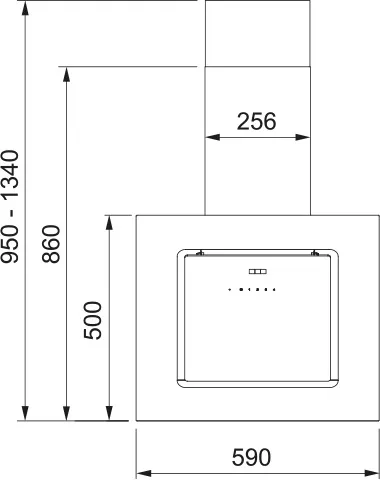 Вытяжка FRANKE MELODY 60 WH (330.0738.603)