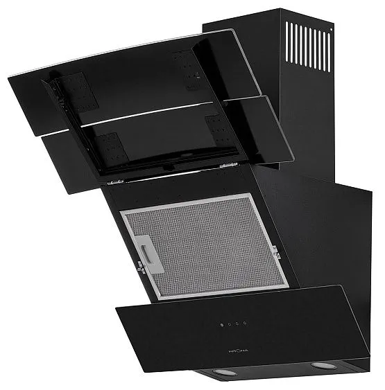 Вытяжка KRONA INGA 600 black sensor