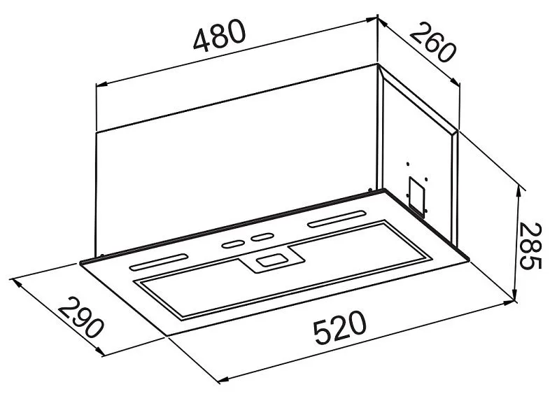 Вытяжка GORENJE BHI54904B