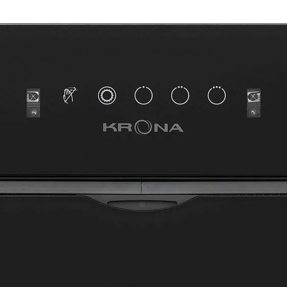 Вытяжка KRONA ASPEN 600 BLACK SGC