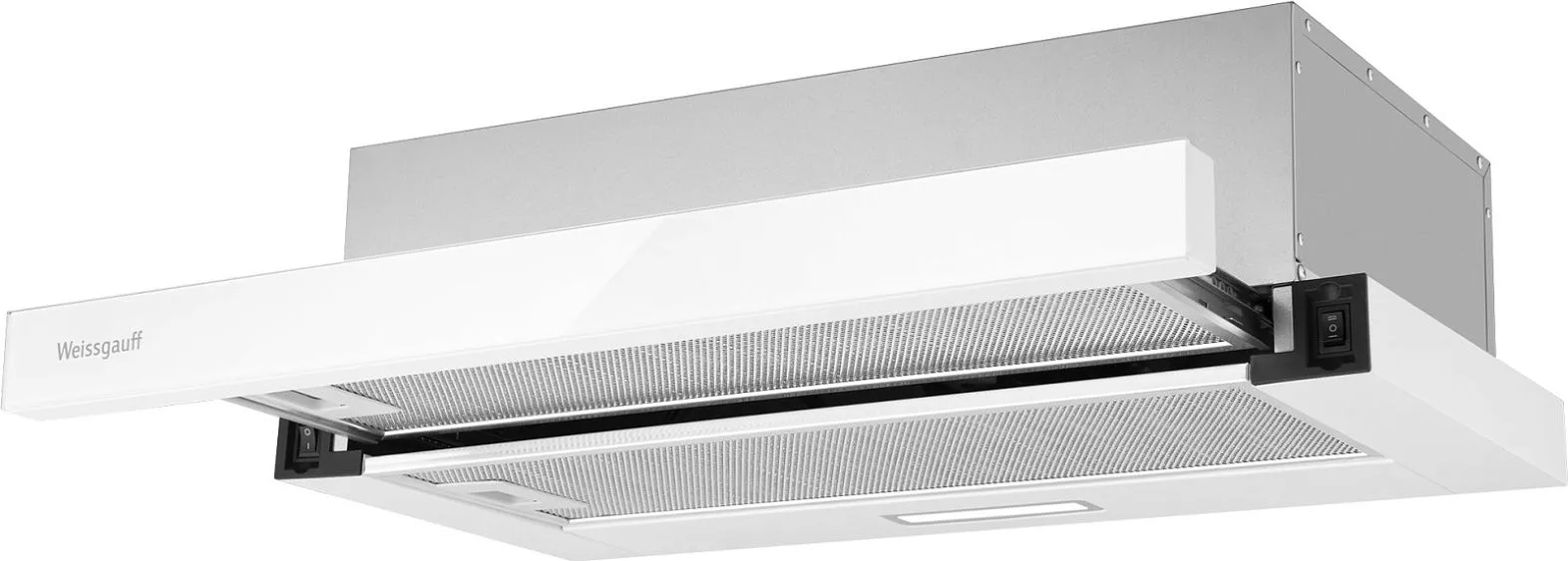 Вытяжка WEISSGAUFF TEL 600 2M White Glass