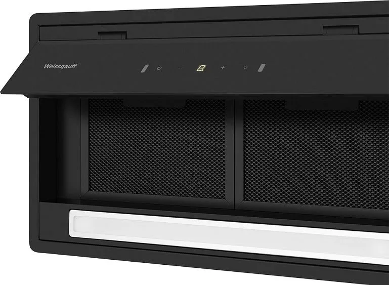 Вытяжка WEISSGAUFF BOX 900 Remove Touch Black Glass