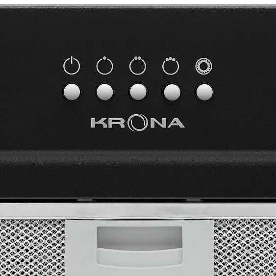 Вытяжка KRONA KATE 600 BLACK PB V2
