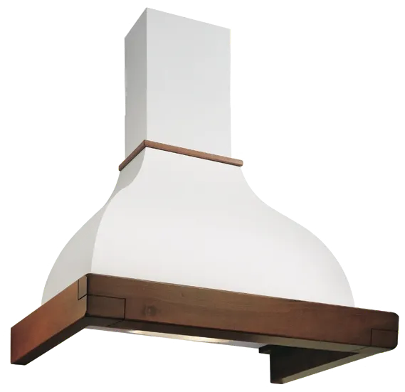 Вытяжка FALMEC IRIS/GARDENIA WHITE UNPAINTED 60 (пристенная,белый корпус+по