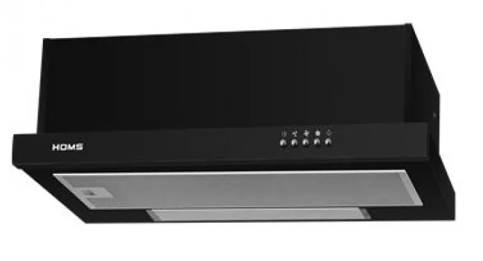 Встраиваемая вытяжка HOMS VS 60 BLACK Галоген