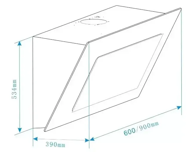 Вытяжка ZIGMUND & SHTAIN k 206.61 s
