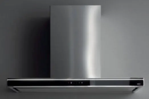 Вытяжка FALMEC LUMINA 120 (800) NERO ECP пристенная,черное стекло,NRS,эл.па