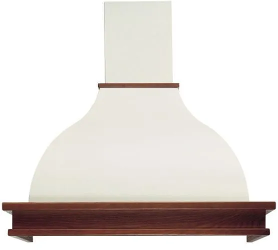 Вытяжка FALMEC IRIS/MALIZIA ISOLA WHITE NOCE 90 (островная,белый корпус+оре