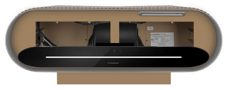 Вытяжка MAUNFELD MURANO 80 золотой