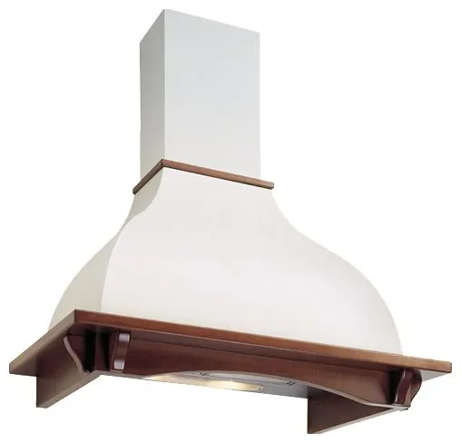 Вытяжка FALMEC IRIS/TULIP WHITE WALNUT 60 (пристенная,белый корпус+орех) CT