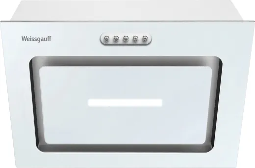Вытяжка WEISSGAUFF Aura 452 PB White Glass