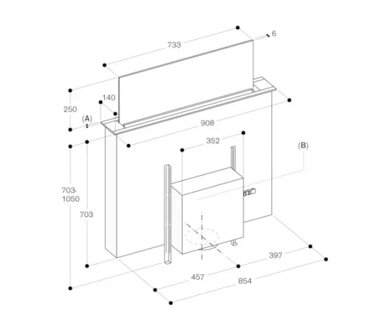Вытяжка GAGGENAU AL200190
