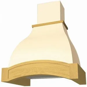 Вытяжка ELIKOR Аркада 60 кремовый / дуб белый с патиной Де Капе