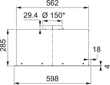 Вытяжка FRANKE LUCE 60 BK (305.0738.597)