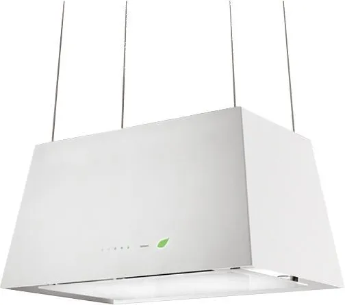 Вытяжка FALMEC lumiere 67 white (450) isola с системой e.ion