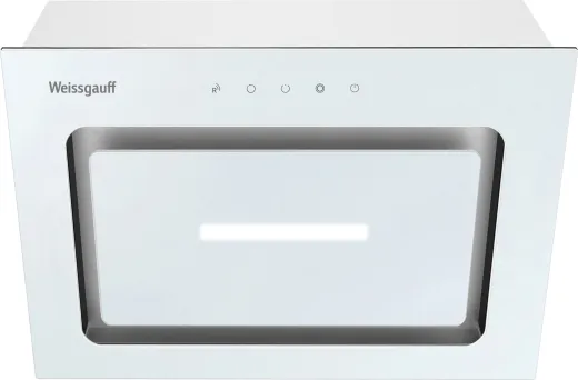 Вытяжка WEISSGAUFF Aura 452 Touch White Glass