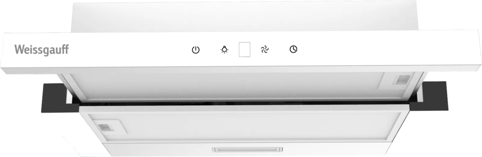 Вытяжка WEISSGAUFF TEL 600 2M Touch White Glass