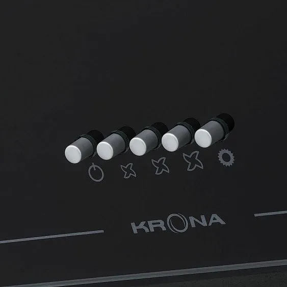 Вытяжка KRONA Jina 600 BLACK PB V2