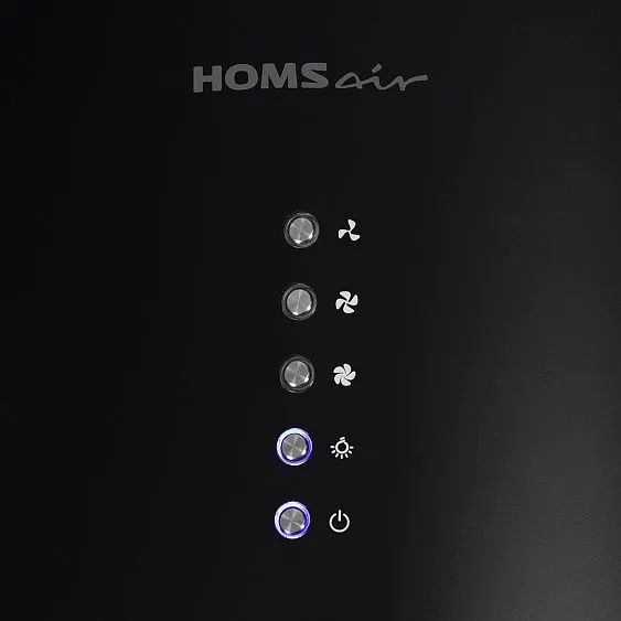 Вытяжка HOMSair ART 1050IS 35 черный (в 2-х коробках)