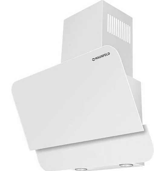 Вытяжка MAUNFELD london 60 white (белый+белое стекло)