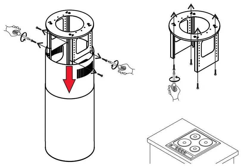 Вытяжка MAUNFELD FESTIVAL 390 Isla белый