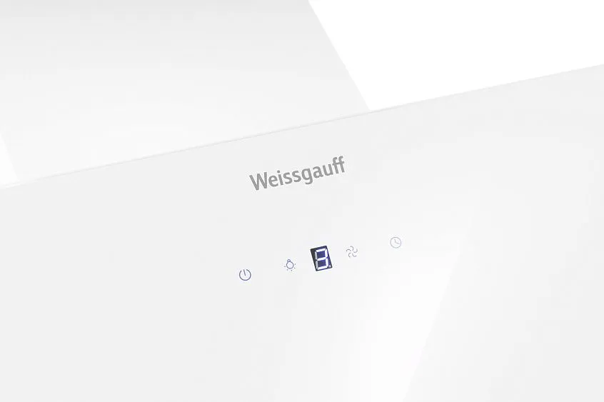Вытяжка WEISSGAUFF Yota 500 Touch White Glass