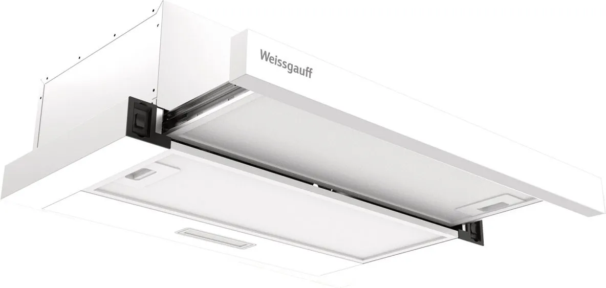 Вытяжка WEISSGAUFF TEL 600 2M White Glass