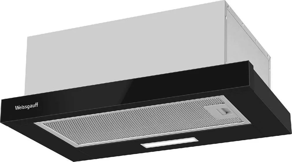 Вытяжка WEISSGAUFF TEL 500 Black Glass