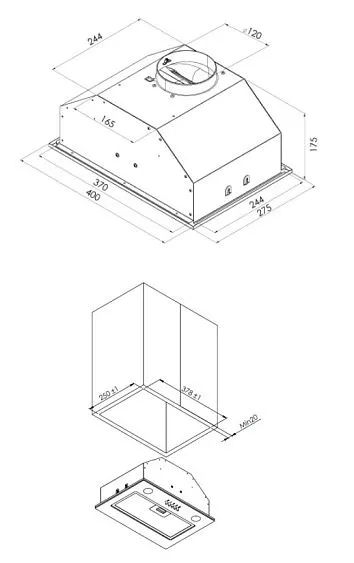 Вытяжка SCHAUB LORENZ SLD EW5000