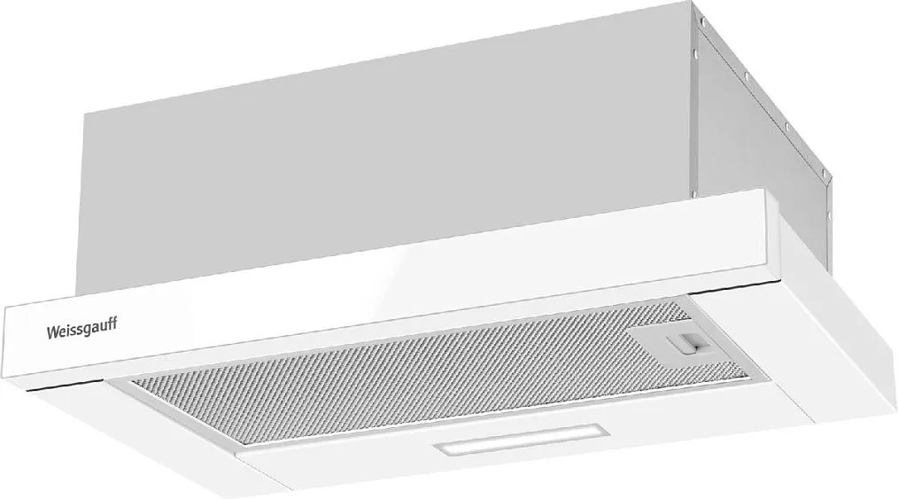 Вытяжка WEISSGAUFF TEL 500 White Glass