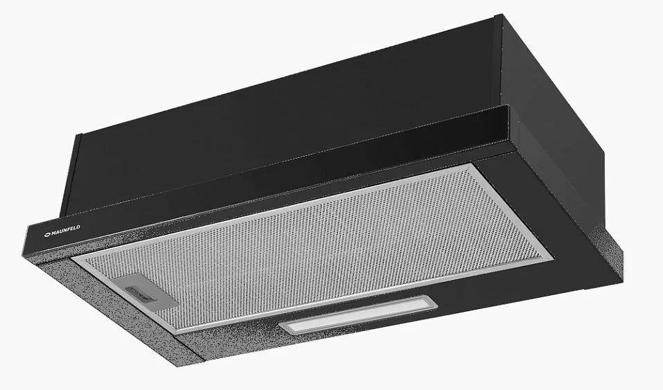Вытяжка MAUNFELD CLYDE 60 (C) чёрный/ чёрное стекло