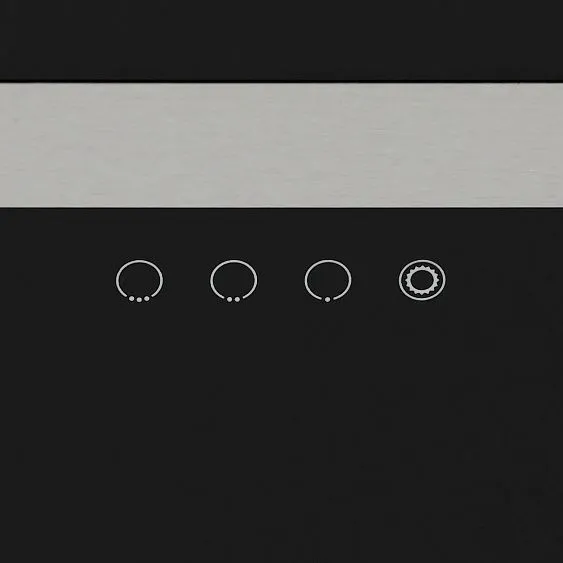 Вытяжка KRONA GABRIELE E 600 black/inox 1 S