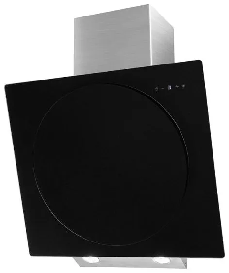 Вытяжка MAUNFELD leeds 60 (нерж+черное стекло)