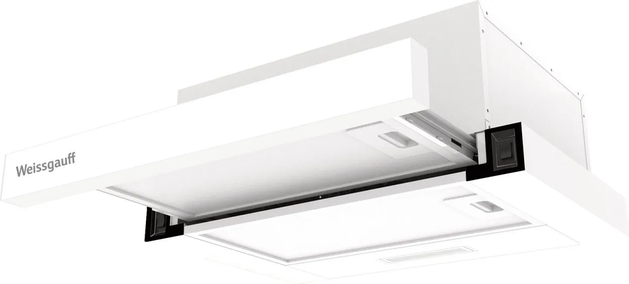 Вытяжка WEISSGAUFF TEL 600 2M White Glass