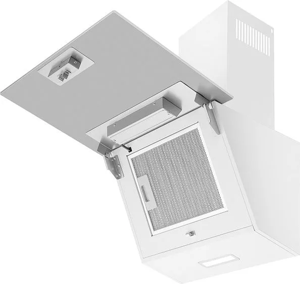 Вытяжка WEISSGAUFF Yota 500 Touch White Glass