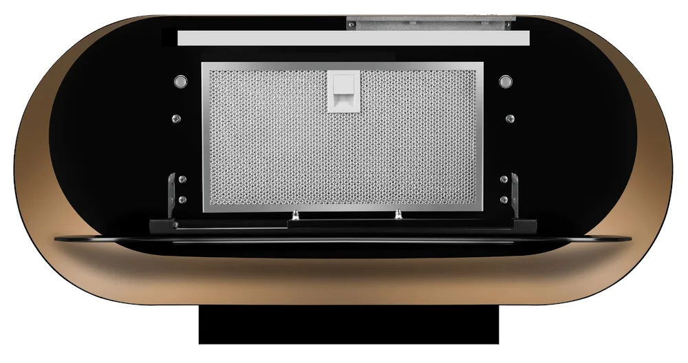 Вытяжка MAUNFELD GUNA 60 чёрный антрацит с золотом