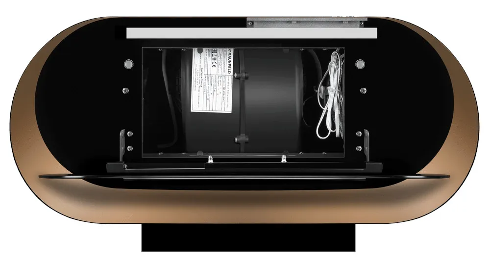 Вытяжка MAUNFELD GUNA 60 чёрный антрацит с золотом