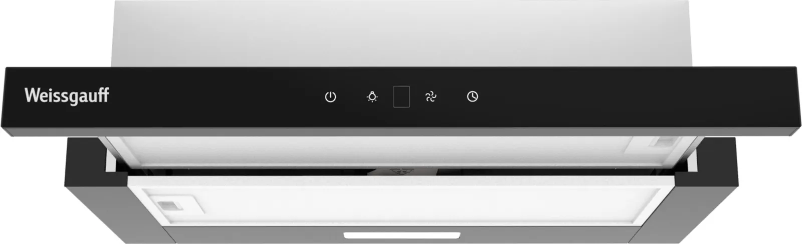 Вытяжка WEISSGAUFF TEL 600 2M Touch Black Glass