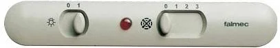 Вытяжка FALMEC RONDO/DALIA G-WHITE CHERRY 90 (пристенная,белый гофр.корпус+