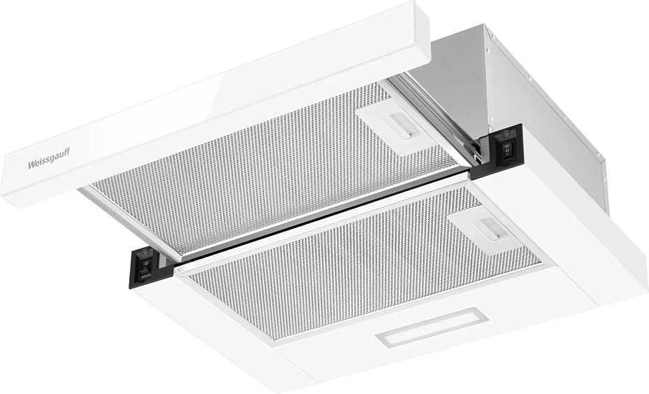Вытяжка WEISSGAUFF TEL 450 White Glass